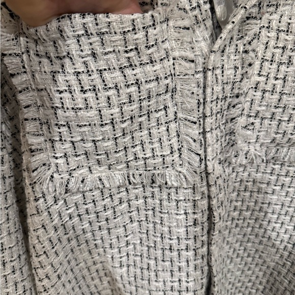 Forever 21 Black and White Tweed Blazer - Picture 3 of 5